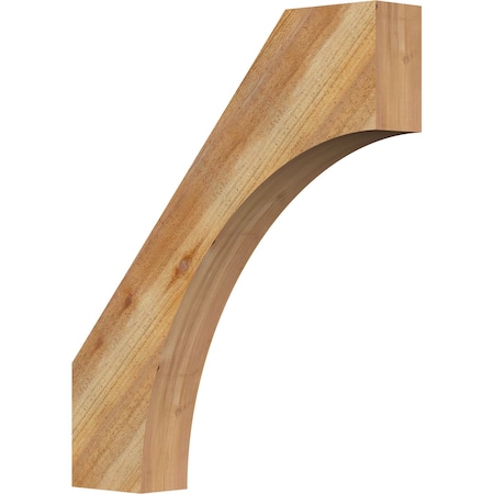 Ekena Millwork 4"W x 24"D x 28"H Westlake Rough Sawn Knee Brace, Western Red Cedar BRC04X24X28WTL00RWR